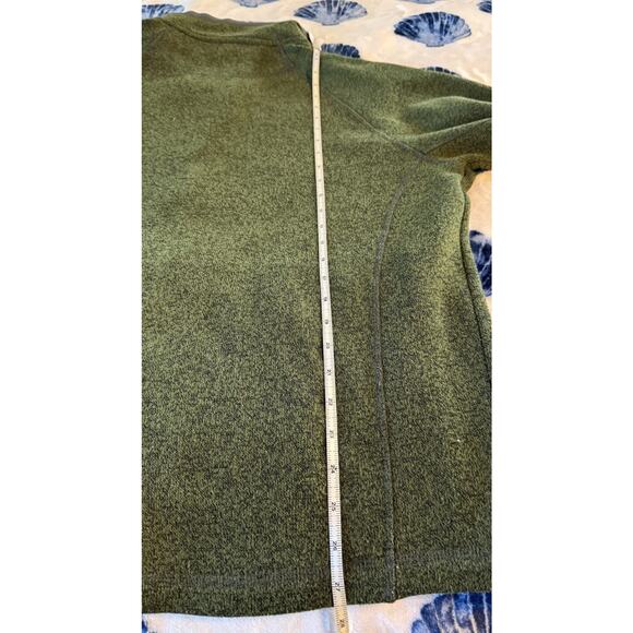 West Marine Men’s 2X Seaside Sweater Yachting Jacket Green Knit Zip Up - Picture 6 of 9